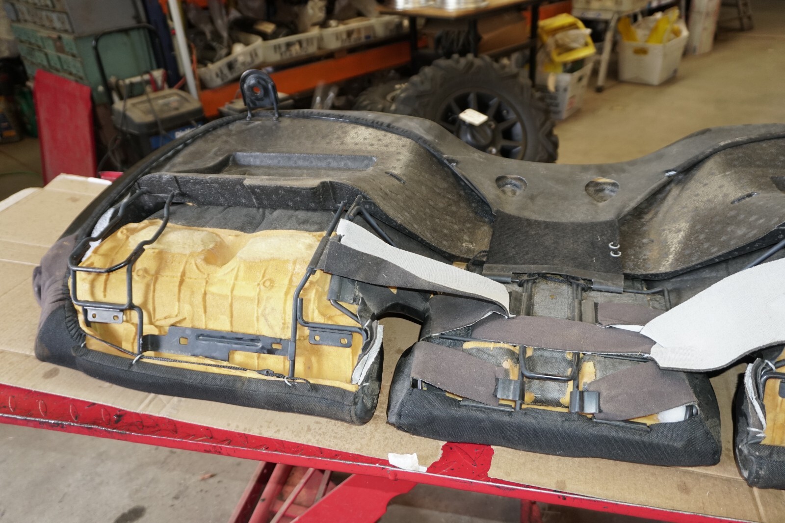 2017 Maserati Ghibli Rear Seat Bottom Black