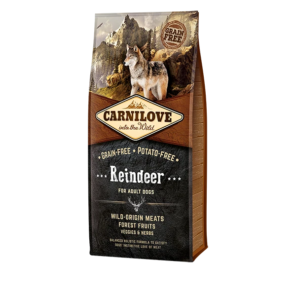 Adult Hundefutter 12KG - Rentier