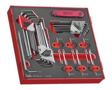 Image of Teng Tools Ball Point Hex & TX Key Set FOAM2 42 Pieces