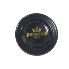 Universal For Personal Horn Button - Black Gold Logo - 1 Contact
