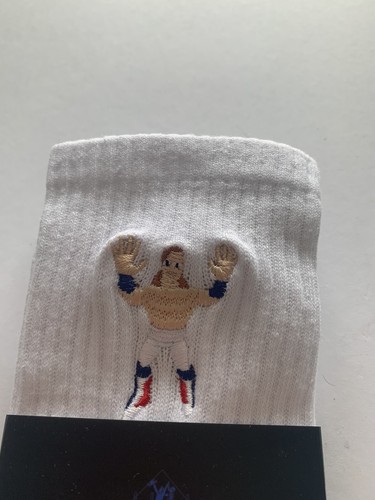 Wrestler Socken The British Bulldog Hasbro Figur 7-9 versandkostenfrei - Bild 2 von 10
