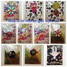 NEW and Sealed TAKASHI MURAKAMI Rainbow Skull Flower Floral Pin Kaikai KIKI MCA