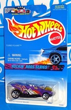 Hot Wheels 1997 Rockin' Rods Series #571 Turbo Flame Purple w/ 5SPs