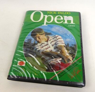 Commodore 64 C64 Spiel -- NICK FALDO OPEN (Mind Games) -- Tape Kassette