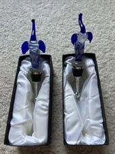 Elephant Set of 2 Bottle Stopper