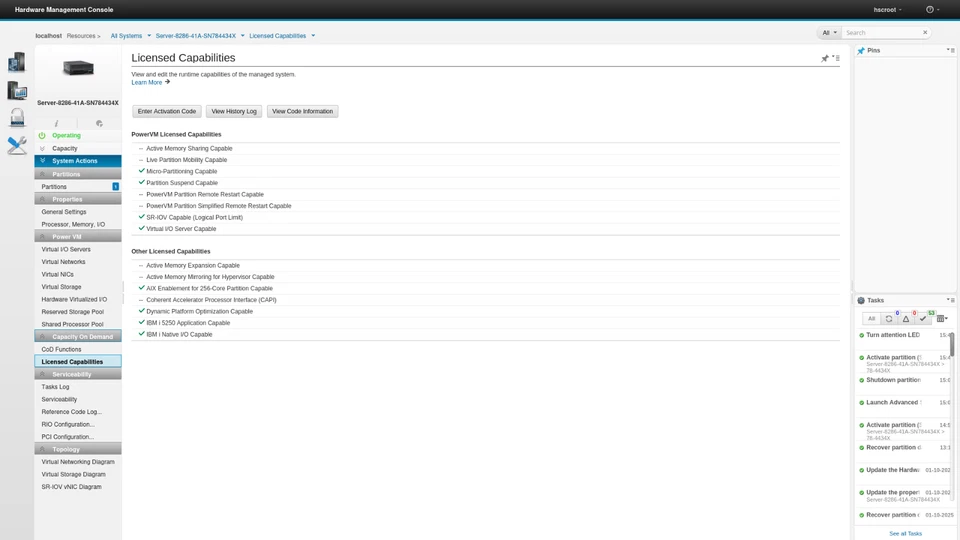 IBM Power S814 8286-41A 1x 6C 3.02GHz Power8 CPU 128GB RAM 18x SFF Bay 4U Server - Image 4 of 4
