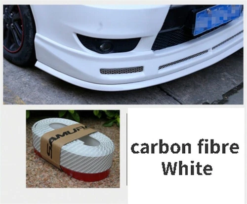 Tira protectora de goma universal para parachoques delantero de coche - Imagen 24 de 37