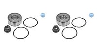 Meyle 2X Radnabe Radlagersatz Hinterachse FüR Renault Kangoo KC0 1 FC0 1 JA0 1