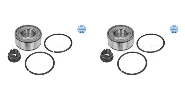 Meyle 2X Radnabe Radlagersatz Hinterachse FüR Renault Kangoo KC0 1 FC0 1 JA0 1-image