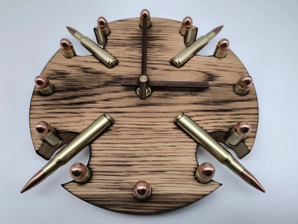 Wanduhr mit Patronen Hülsen DARK Destiny Fmj von Bound by ammo - Bild 2 von 4