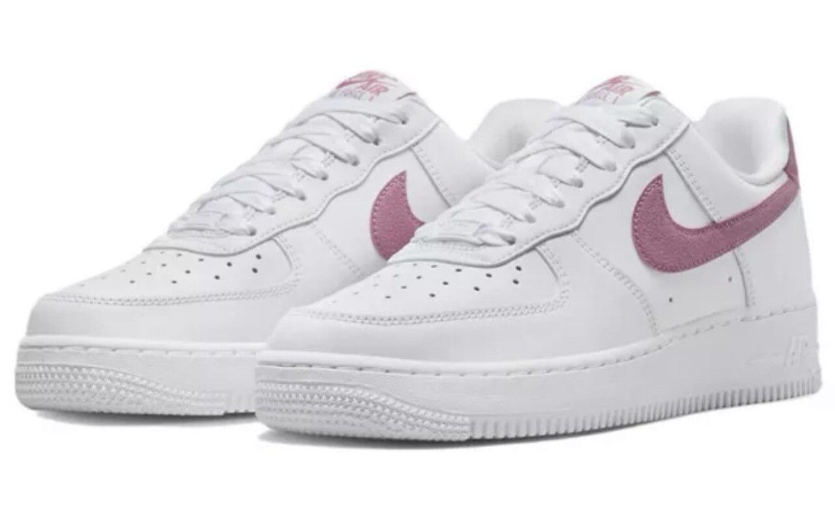 Nike Air Force 1 Low White/Desert Berry Women's Size 10.5
