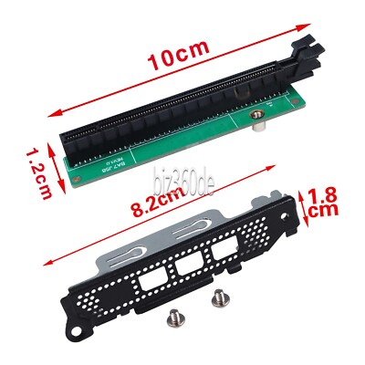 Riser Card Lenovo P340 P350 M90Q+Low Profile Halterung for Tiny6/7/8/9 P400 T400