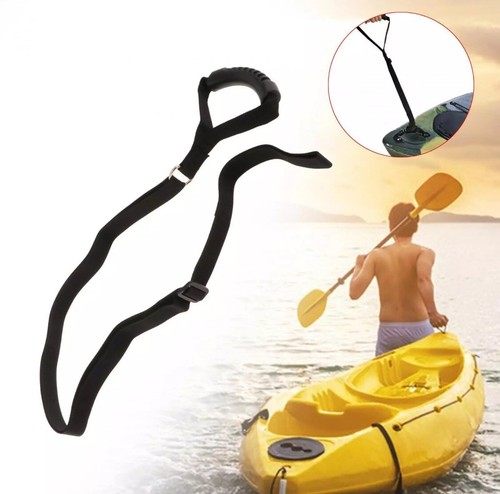 Kayak Stand up Assist Strap Canoe Drag Handles Adjustable Boat Standing Rope SUP - Picture 4 of 5