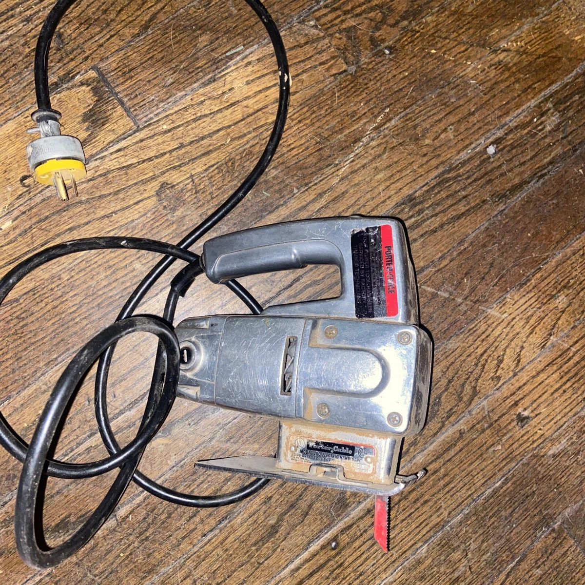Rockwell Porter Cable Model 300 Bayonet Saw Jigsaw USA Made Electric Hand Saw