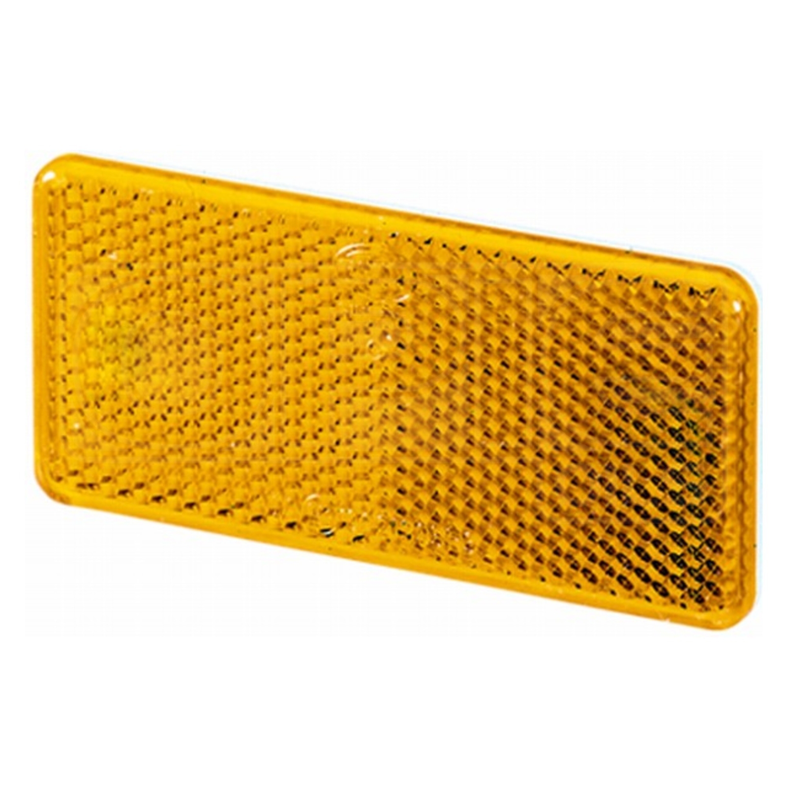 Rear Reflector Rectangular Amber sel adhesive HELLA 8RA 003 326-041