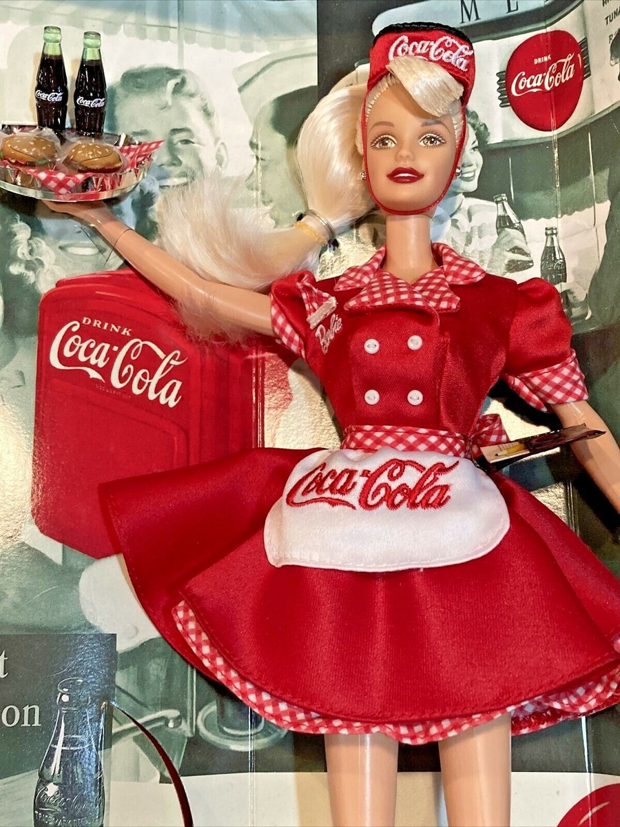 COCA COLA B doll Collector Edition 1998 Mattel 23831 NRFB New