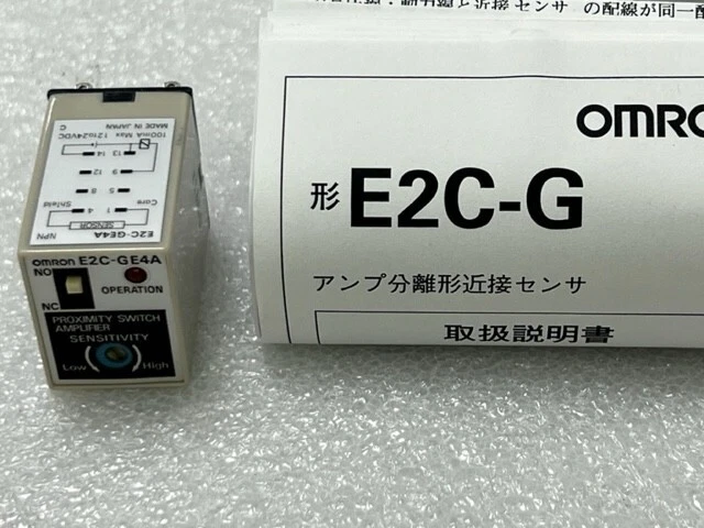Omron E2C-GE4A 12-24VDC Miniature Proximity Switch Amplifier Unit New in Box - Image 4 of 4