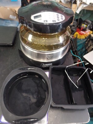Nuwave Pro Plus Infared Large Oven Cooker Model # 20612 w/ Silicone Baker Pans