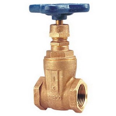 NIBCO NL0J00C T113 1-1/2 Threaded Bronze Gate Valve 200 PSI