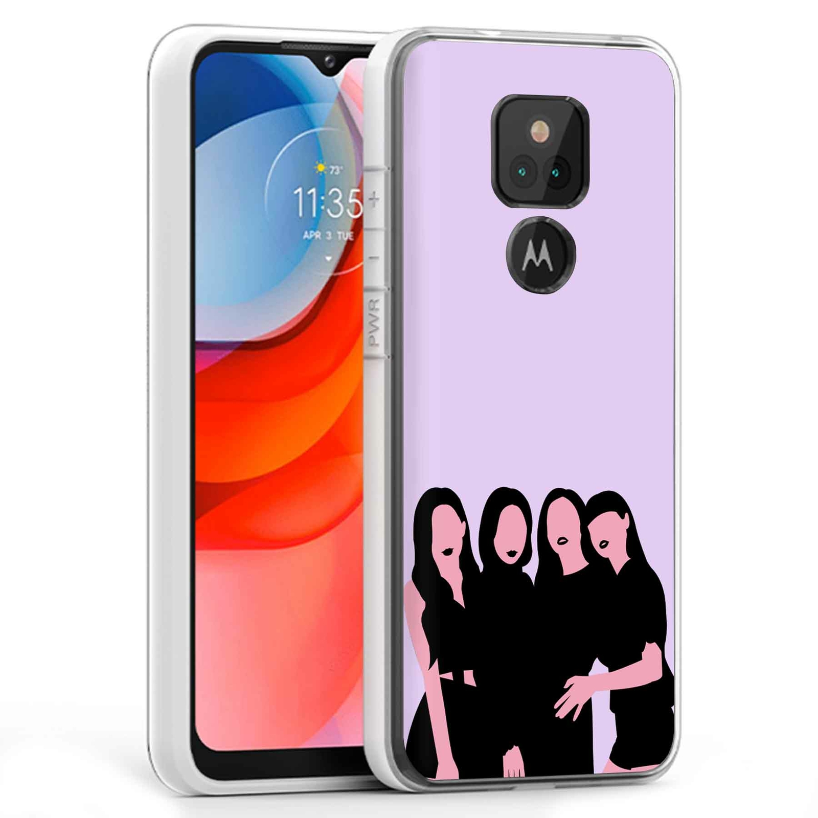 Phone Case Cover for Motorola Moto G Play 2021,KPOP Blackpink 4 Print, USA