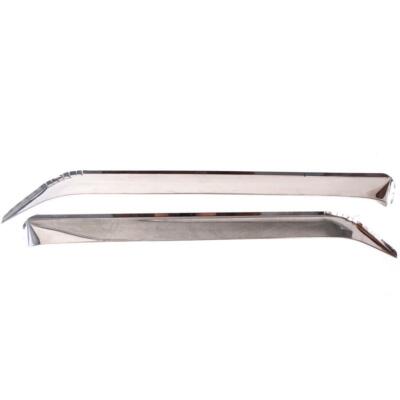Weather Rain Sun Visor Chrome Shield For Toyota Corolla TE31 KE55 Sedan 74-81