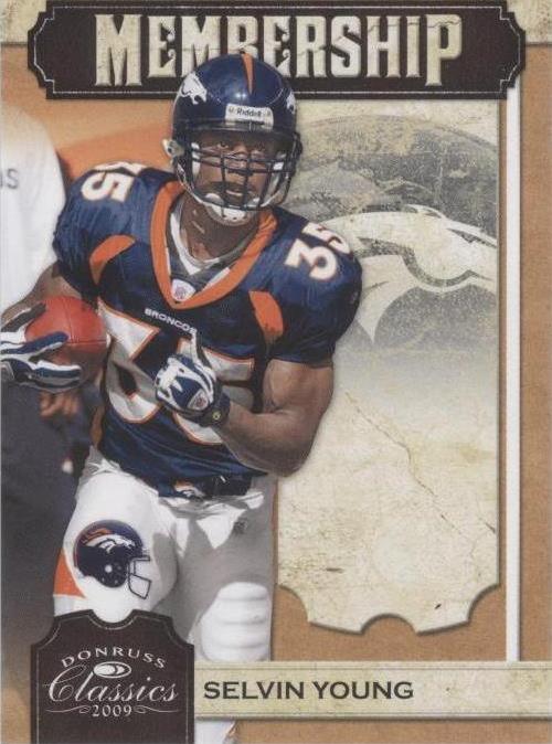 2009 Donruss Classics Selvin Young #22 - 1 of 2
