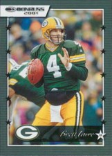 2021 Donruss Retro 2001 #01-7 Brett Favre Green Bay Packers 