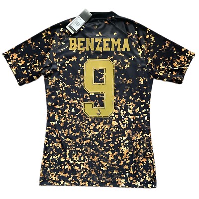 2019/20 Real Madrid 4th Jersey #9 Benzema Small Adidas Special EA