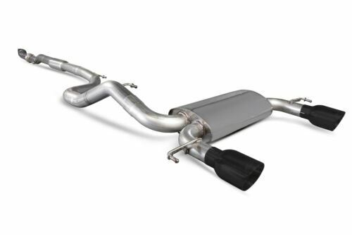 Scorpion Exhaust Res Cat-Back (Black) Vauxhall Corsa E VXR 2015-2018