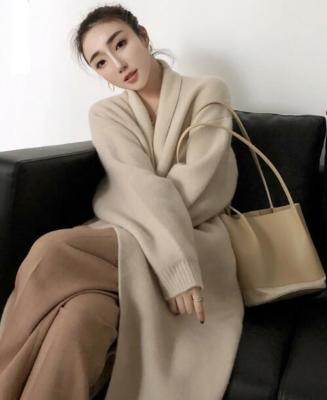 womens long cashmere cardigan