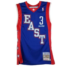 Allen Iverson Mitchell & Ness S Small Authentic NBA All-Star East Jersey #3 NWT