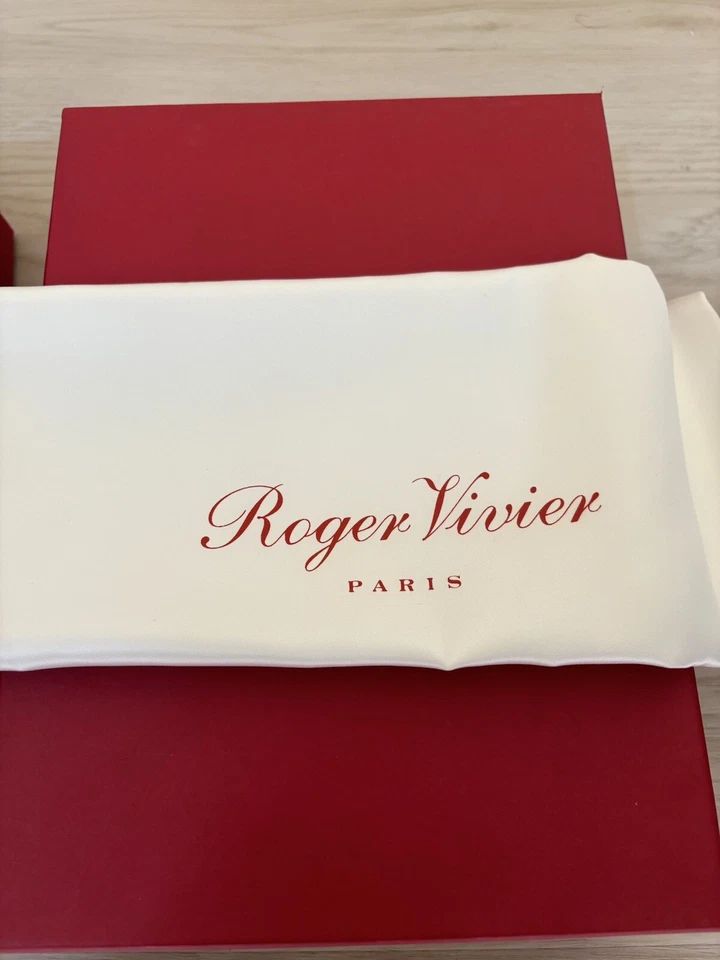 NEW Roger Vivier Metallic Pink Ankle Pumps Size36 - Изображение 3 из 4