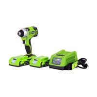Greenworks G-24 24v Digipro Impact Driver + Batteries & Charger | Impact-37042 on sale Greenworks G-24 24v Digipro Impact Driver + Batteries & Charger | Impact-37042 on sale