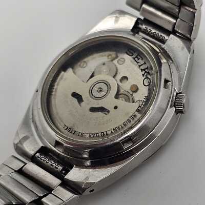 SEIKO 5 RAILWAY TIME 7S26-05H2 DAY/DATE AUTOMATIC VINTAGE MEN'S