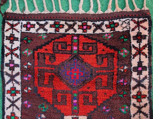 Antigua alfombra de pasillo Herki de 33""x91"" de Anatolia alfombra de pasillo para corredor 2x7 - Imagen 6 de 12