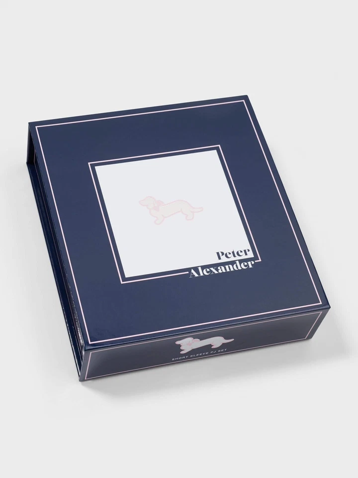 BNWT PETER ALEXANDER GIRLS KIDS SATIN PJ SET SIZE 3 (NAVY) RRP $79.95 - Image 4 of 4