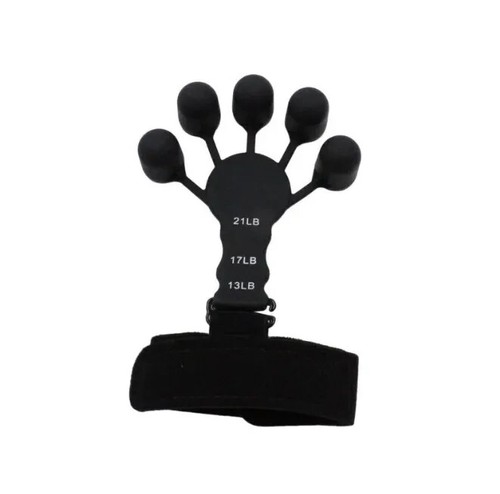 HAND GRIP STRENGTHENER POWER TRAINER GRIP ADJUSTABLE GYM EXERCISER FOREARM WRIST - Picture 3 of 14