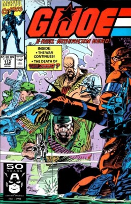 GI JOE A REAL AMERICAN HERO #113 (1982) 1ST APP DEE-JAY VF/NM MARVEL