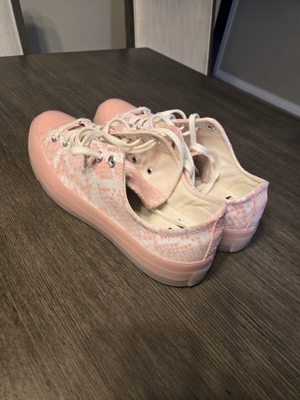 Converse Golf Wang Pink Python Snakeskin Sneakers… - image 9