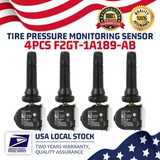 For Lincoln MKX MKZ Continental, 4PCS TPMS Tire Pressure Sensors F2GZ-1A189-A US