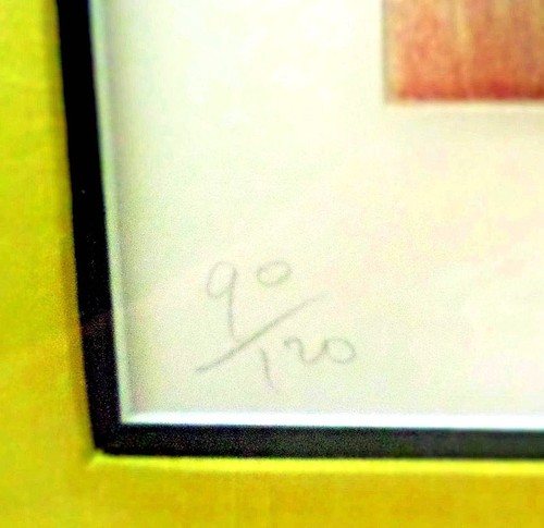 HOI LEBADANG Hand Signed ORIGINAL LITHO PRINT W/EMBOSSING Limited Edition 90/120 - Picture 7 of 9