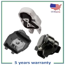 Set 3PCS Engine Motor & Auto Transmission Mount For 2013-2014 Ford C-Max 2.0L L4