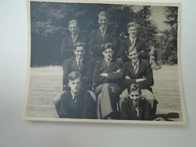 The Leys School CHUMS 1950 ERA PORTRAIT PHOTO 8/10CM
