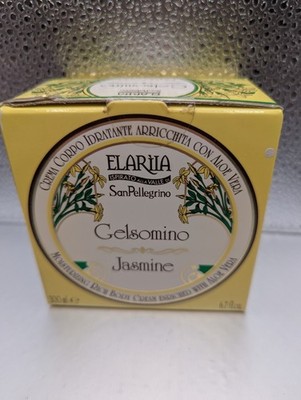 Elariia Perlier San Pellegrino  Jasmine Moisturizing Body Cream with Aloe Vera