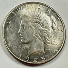 1925-S $1 Peace Dollar 90% Silver San Francisco US Coin