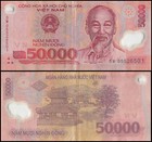 Vietnam 50000 Dong, 2003-2024, P-121, Used Polymer
