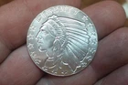 GOLDEN STATE MINT 1/2 OZ LIBERTY  INDIAN SILVER BULLION COIN