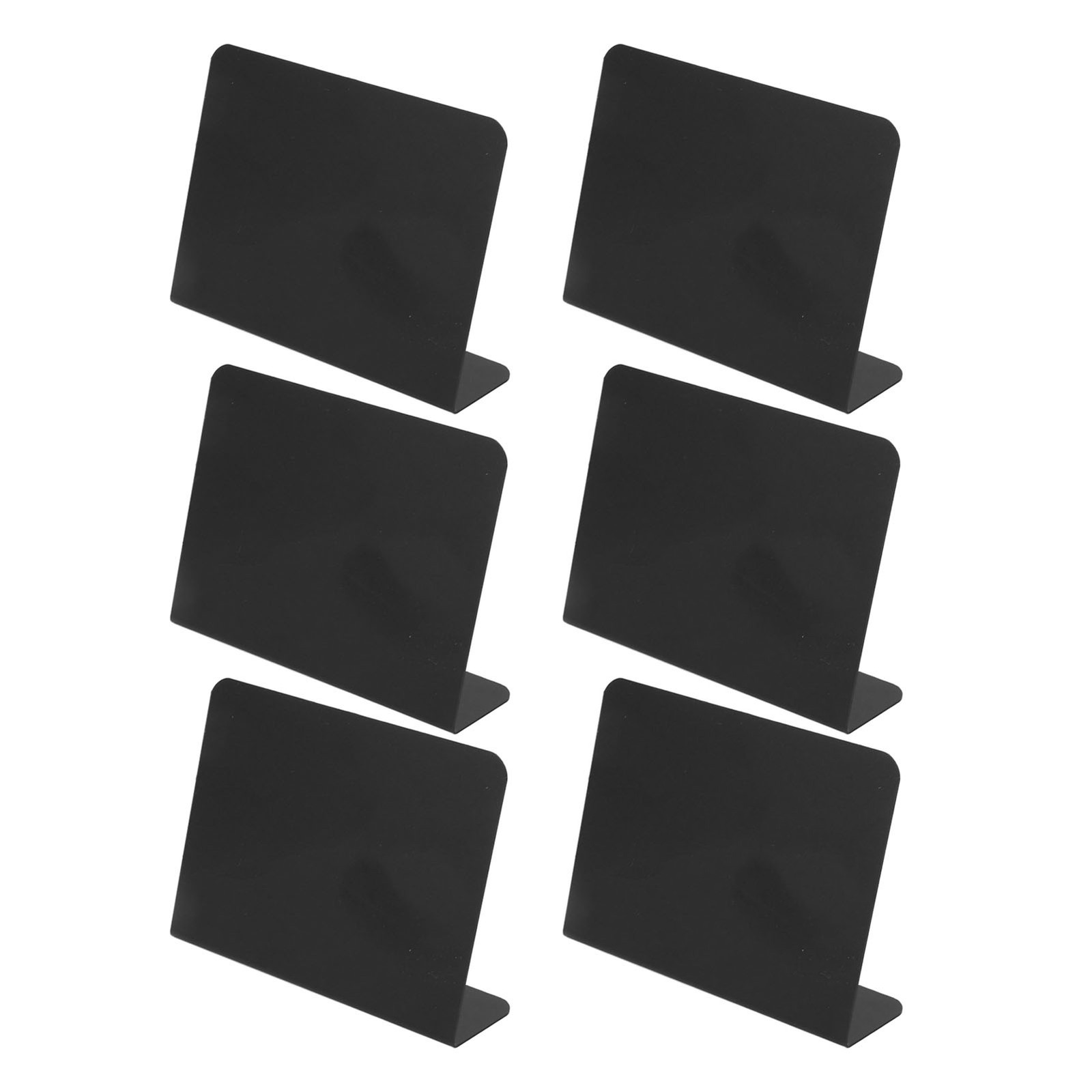 ˜20pcs Mini Chalkboard Set Easy Write Erase Display Black Chalkboard Signs Wi
