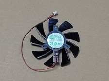 1PC mini graphics card cooling fan, 2-wire silent GTX 1050 1050ti