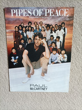 Vintage Sheet Music - 'Pipes of Peace' by Paul McCartney 1983 copy
